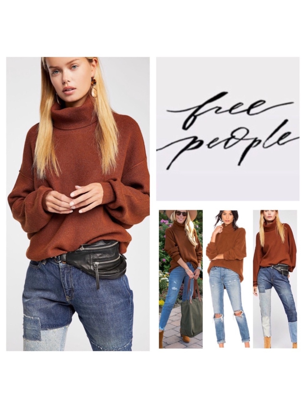 Free people Softly Structured Tunic Sweater, XS